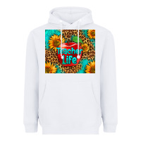 White teacher life Heavyweight Hoodie - HRA Design Shop