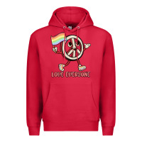 Cardinal love everyone Premium Hoodie - MaliasSmallBusiness