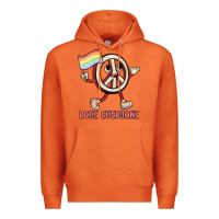 Carrot love everyone Premium Hoodie - MaliasSmallBusiness
