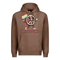 Chestnut love everyone Premium Hoodie - MaliasSmallBusiness