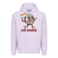 Lilac love everyone Premium Hoodie - MaliasSmallBusiness