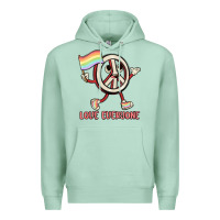 Seafoam love everyone Premium Hoodie - MaliasSmallBusiness