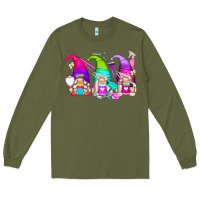 Army Green hair styles gnomes Long Sleeve Tee - Zillion Design Studio