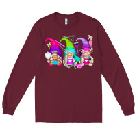 Burgundy hair styles gnomes Long Sleeve Tee - Zillion Design Studio