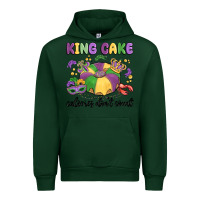 Forest Green king cake calories don't count Urban Hoodie - MaliasSmallBusiness
