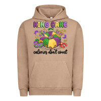 Pigment Burro king cake calories don't count Urban Hoodie - MaliasSmallBusiness
