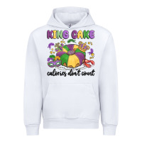 White king cake calories don't count Urban Hoodie - MaliasSmallBusiness