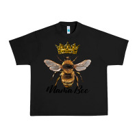 Black mama bee with crown Urban Heavy Tee - Artiststas