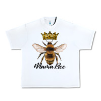 White mama bee with crown Urban Heavy Tee - Artiststas