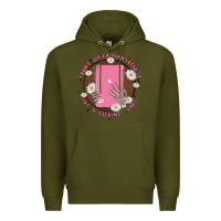 Army Green i don't watch prn i read it like a fucking lady Premium Hoodie - MaliasSmallBusiness