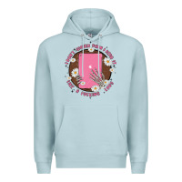 Blue Mist i don't watch prn i read it like a fucking lady Premium Hoodie - MaliasSmallBusiness