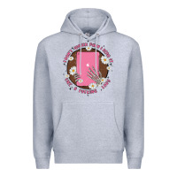 Heather Grey i don't watch prn i read it like a fucking lady Premium Hoodie - MaliasSmallBusiness