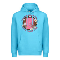 Ocean Blue i don't watch prn i read it like a fucking lady Premium Hoodie - MaliasSmallBusiness