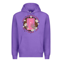 Purple i don't watch prn i read it like a fucking lady Premium Hoodie - MaliasSmallBusiness