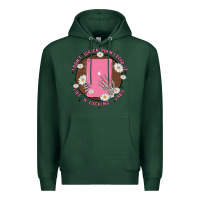 Sports Green i don't watch prn i read it like a fucking lady Premium Hoodie - MaliasSmallBusiness