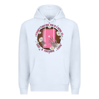 White i don't watch prn i read it like a fucking lady Premium Hoodie - MaliasSmallBusiness