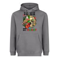 Storm Dead İnside But Merry Human Skull Heavyweight Hoodie - FaDigitalArtStudio