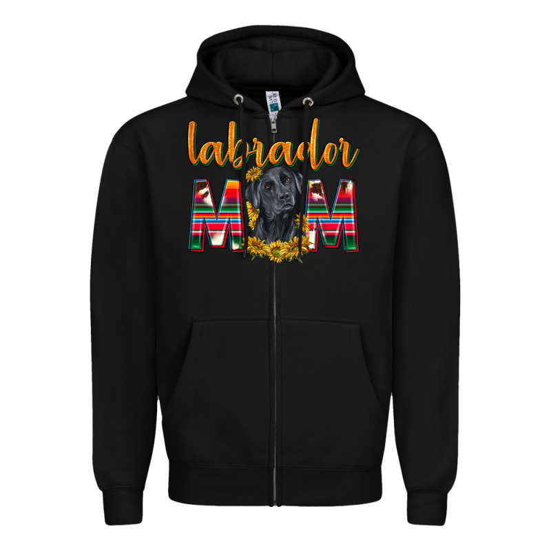 Western Labrador Retriever Mom Zipper Hoodie by texasbilliewilder | Teevron