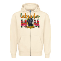 Sandshell western labrador retriever mom Zipper Hoodie - texasbilliewilder
