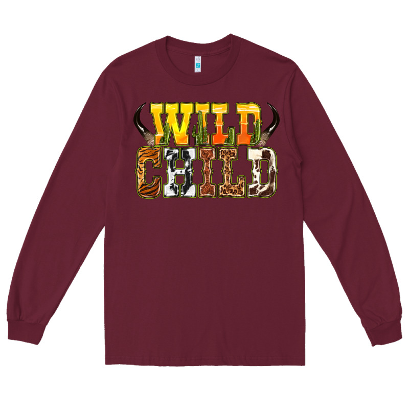 Western Wild Child Long Sleeve Tee by texasbilliewilder | Teevron