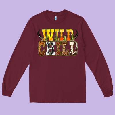 Long Sleeve Tee Western wild child