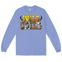 Colony Blue Western wild child Long Sleeve Tee - texasbilliewilder