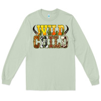 Matcha Western wild child Long Sleeve Tee - texasbilliewilder