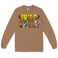 Toasted Coconut Western wild child Long Sleeve Tee - texasbilliewilder