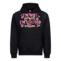 Black i'm not perfect i'm limited edition Urban Hoodie - MaliasSmallBusiness
