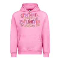 Fuchsia Pink i'm not perfect i'm limited edition Urban Hoodie - MaliasSmallBusiness
