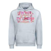 Heather Grey i'm not perfect i'm limited edition Urban Hoodie - MaliasSmallBusiness