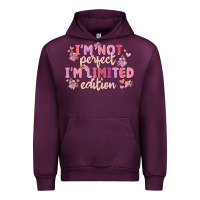 Mauve Wine i'm not perfect i'm limited edition Urban Hoodie - MaliasSmallBusiness