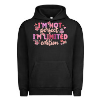 Pigment Black i'm not perfect i'm limited edition Urban Hoodie - MaliasSmallBusiness