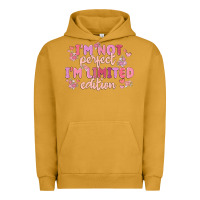 Pigment Peanut Butter i'm not perfect i'm limited edition Urban Hoodie - MaliasSmallBusiness