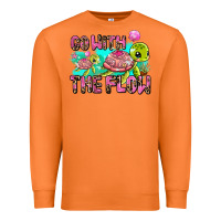 Carrot go with the flow Premium Sweatshirt - AdoDesignShop