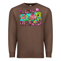 Chestnut go with the flow Premium Sweatshirt - AdoDesignShop
