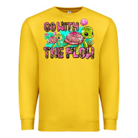 Lemon go with the flow Premium Sweatshirt - AdoDesignShop