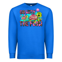 True Royal go with the flow Premium Sweatshirt - AdoDesignShop