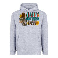 Heather Grey happy mothers day Heavyweight Hoodie - RacoonDesign