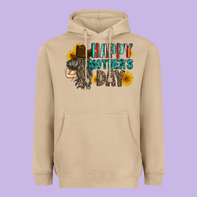 Happy Mothers Day Heavyweight Hoodie Designed By Racoondesign