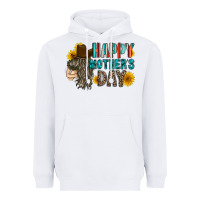 White happy mothers day Heavyweight Hoodie - RacoonDesign