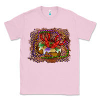 Bubblegum Pink Mardi gras king cake crawfish Classic Tee - RanaPortraitStore