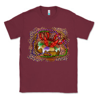 Burgundy Mardi gras king cake crawfish Classic Tee - RanaPortraitStore