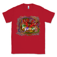 Red Mardi gras king cake crawfish Classic Tee - RanaPortraitStore