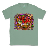 Sage Mardi gras king cake crawfish Classic Tee - RanaPortraitStore