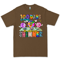 Cacao 100 Days Of Making The Whole Class Shimmer Premium Tee - CowhideDigitalArt