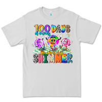 Dove Grey 100 Days Of Making The Whole Class Shimmer Premium Tee - CowhideDigitalArt