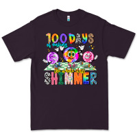 Plum 100 Days Of Making The Whole Class Shimmer Premium Tee - CowhideDigitalArt
