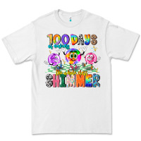 White 100 Days Of Making The Whole Class Shimmer Premium Tee - CowhideDigitalArt