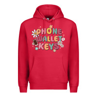 Cardinal phone wallet keys Premium Hoodie - MaliasSmallBusiness